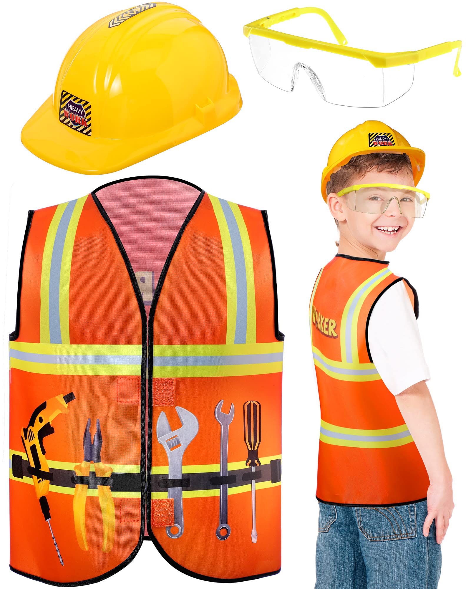 (新品) havehad 25ss City Worker Set-up Amazon.com: Handepo Construction Worker Costume Kids Hard